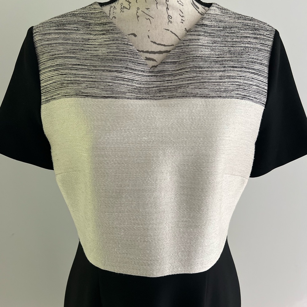 Hugo Boss Black and White Dress